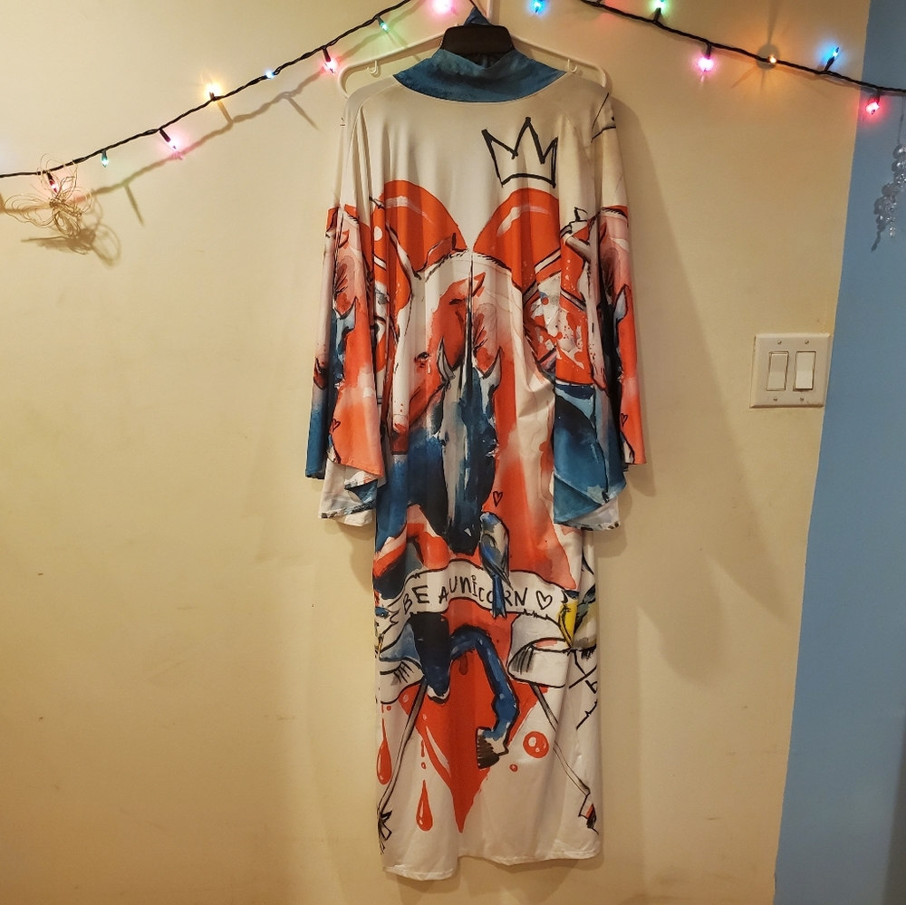 SOLD!!! Black Milk X lora zombie unicorn kimono - Picture 12 of 12
